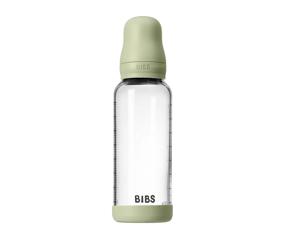 Biberón Cristal BIBS Boheme Sage 240ml