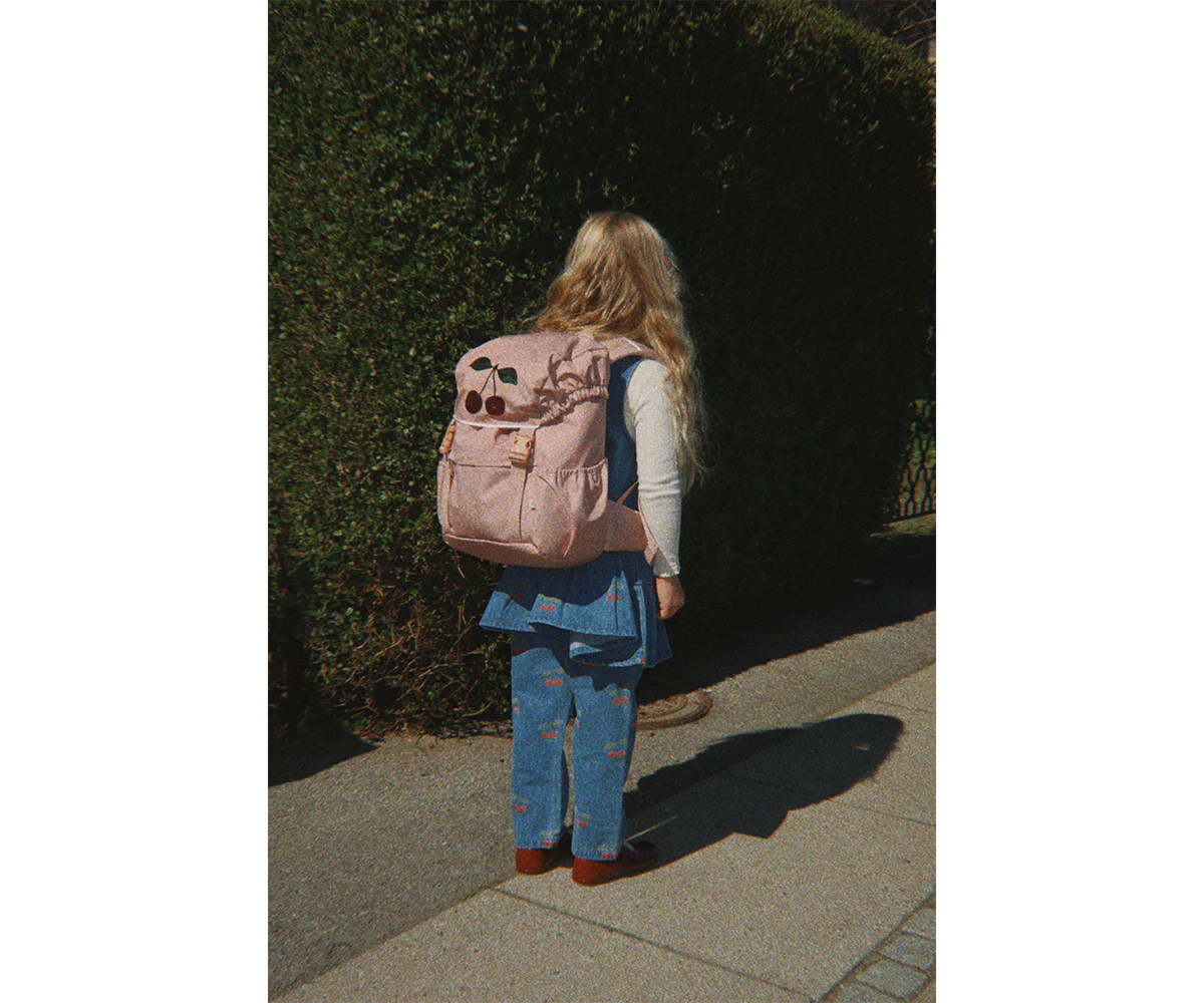 Mochila Escolar Clover Cherry