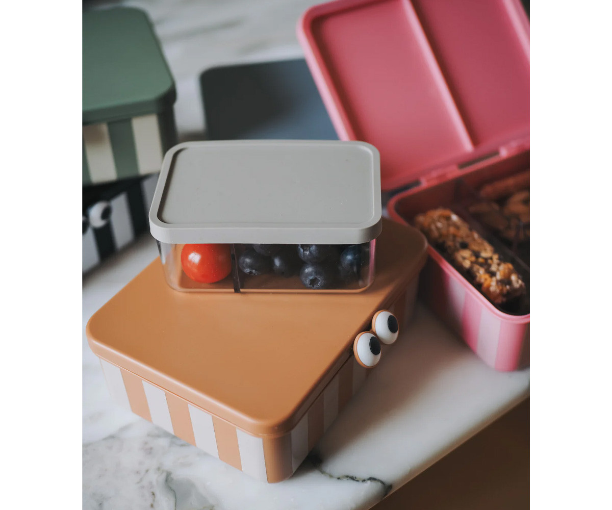 Bento Box con 3 Vassoi Rimovibili Mustard