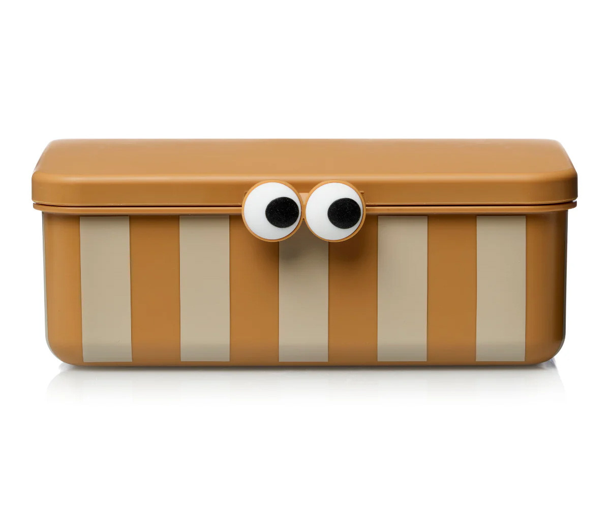 Bento Box con 3 Vassoi Rimovibili Mustard