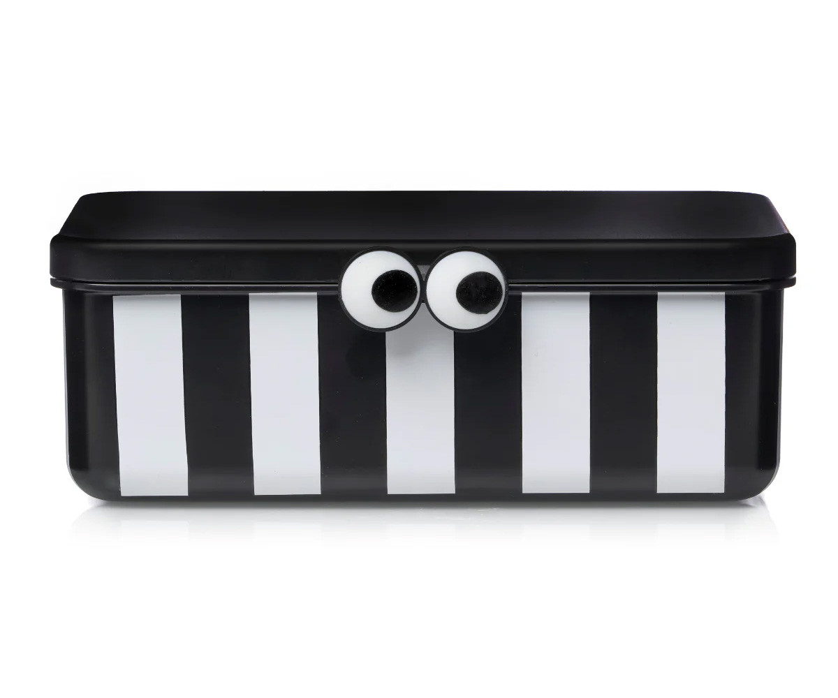Bento Box con 3 Vassoi Rimovibili Black