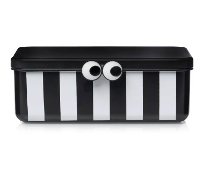 Bento Box con 3 Vassoi Rimovibili Black