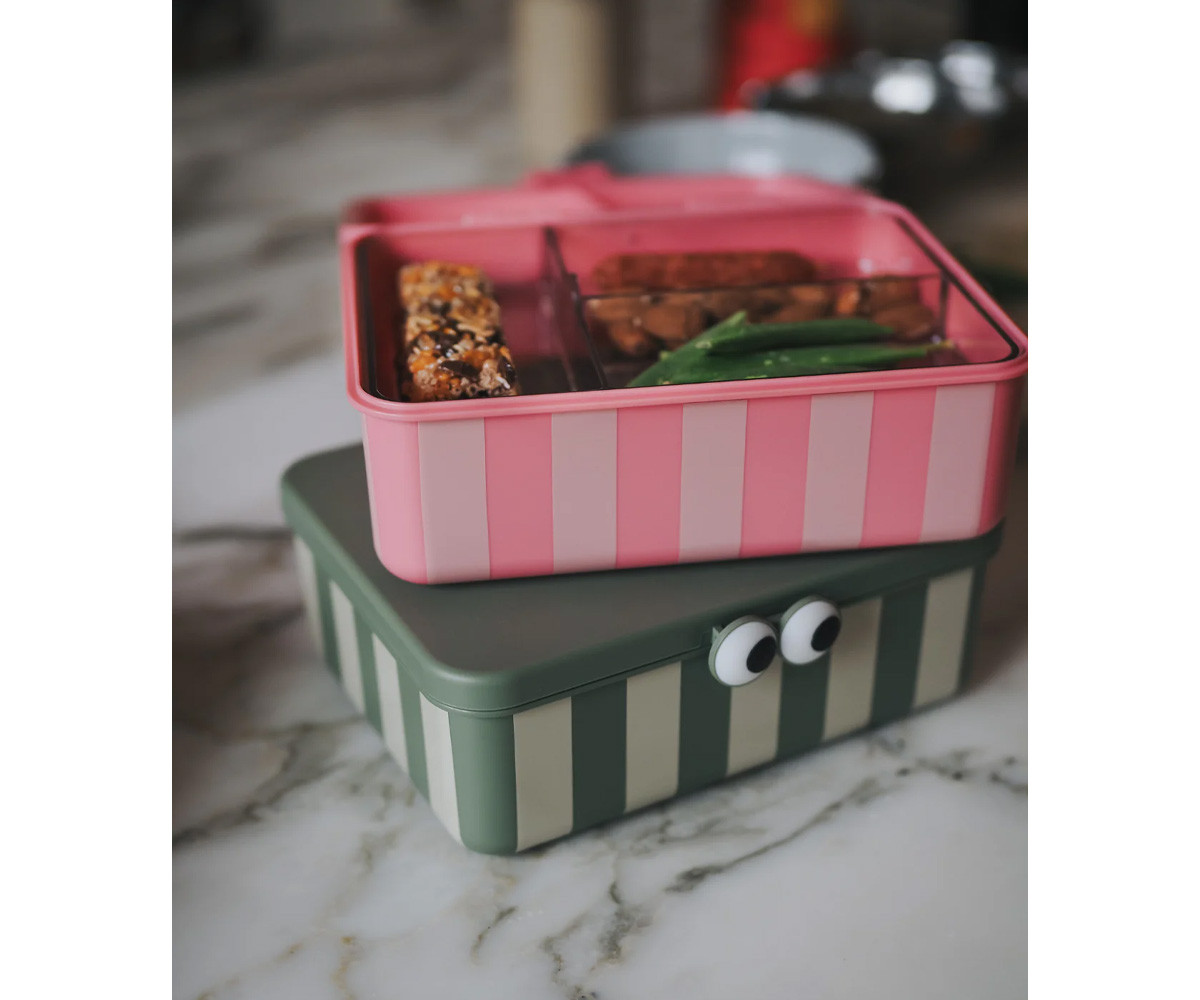 Bento Box con 3 Vassoi Rimovibili Pink