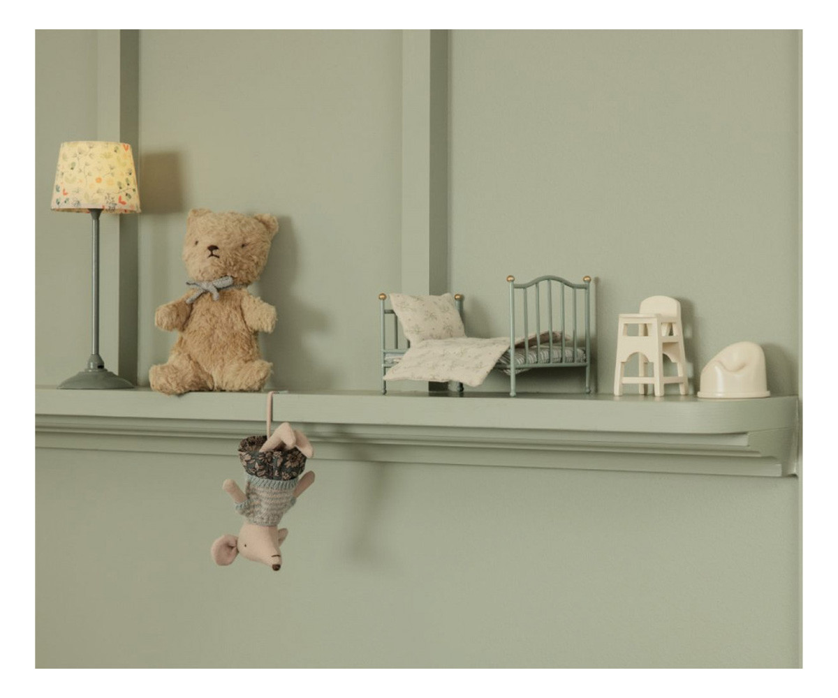 Cama Individual Vintage para Ratones Mint