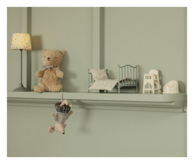 Cama Individual Vintage para Ratones Mint
