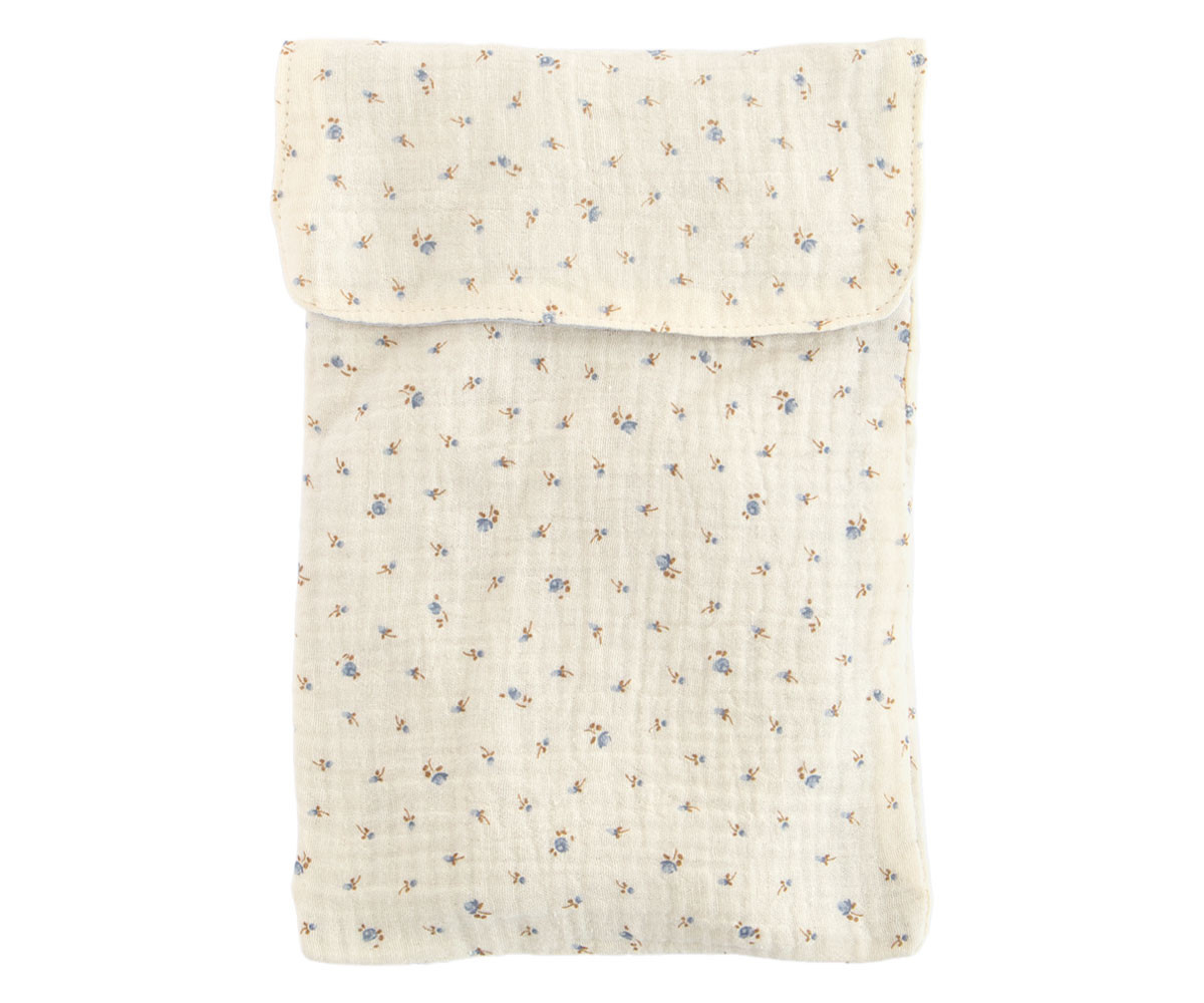 Bolsa Pañales Florecita Azul