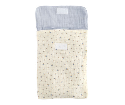 Bolsa Pañales Florecita Azul