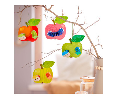 Set Creativo Aprender a Doblar Gusanos en Manzanas