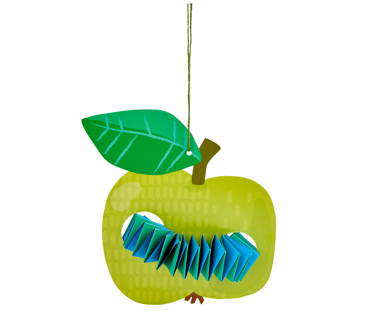 Set Creativo Aprender a Doblar Gusanos en Manzanas