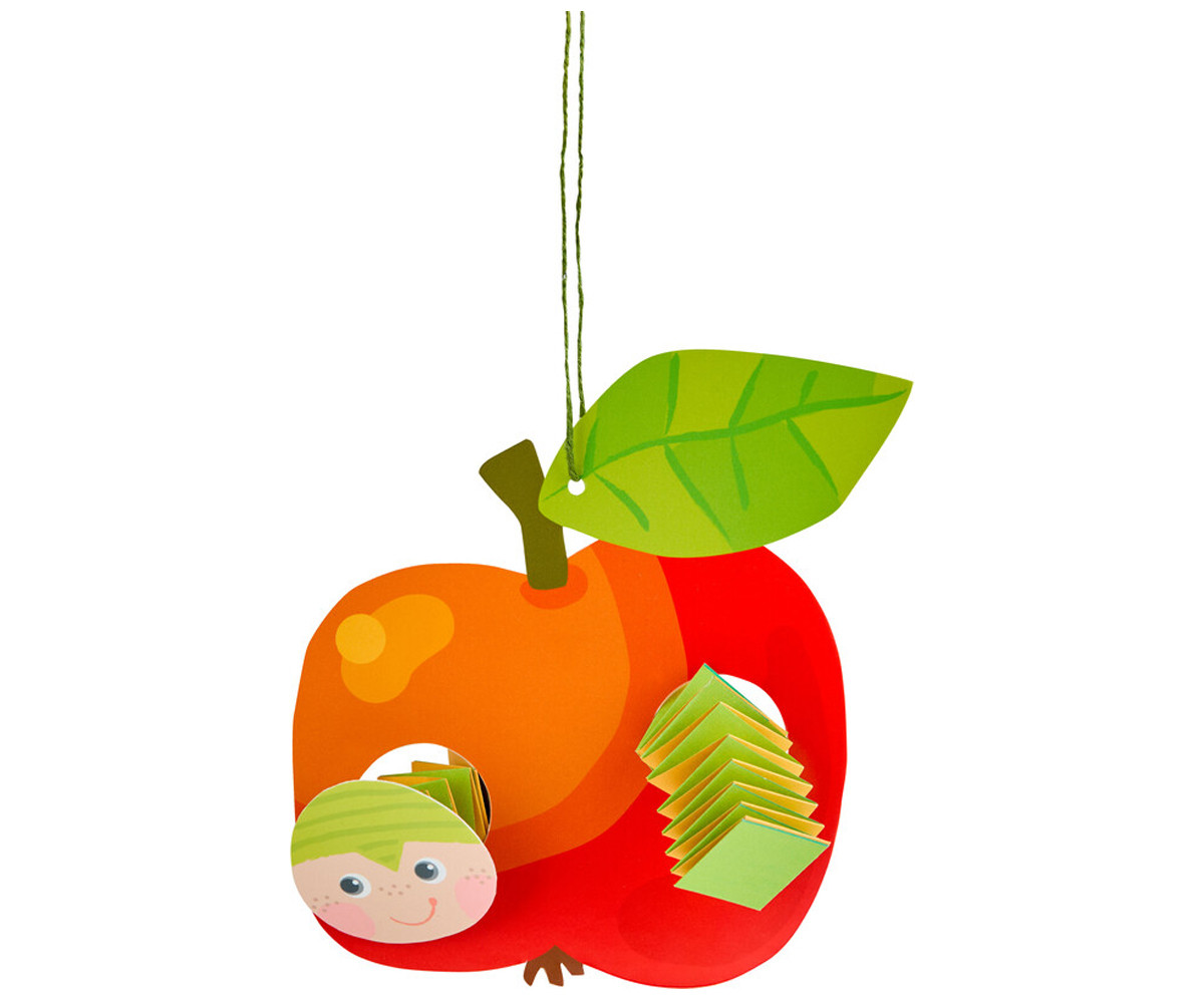 Set Creativo Aprender a Doblar Gusanos en Manzanas