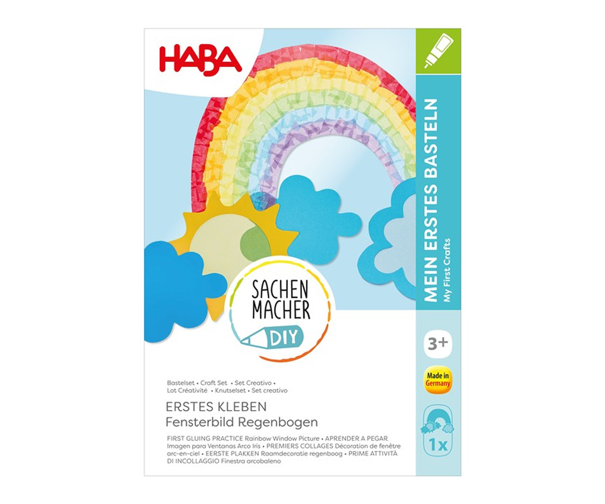 Set Creativo Aprender a Pegar Imagen para Ventanas Arco Iris