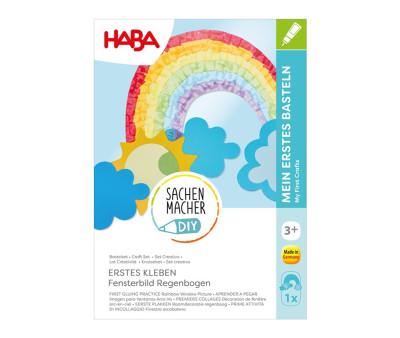 Set Creativo Aprender a Pegar Imagen para Ventanas Arco Iris