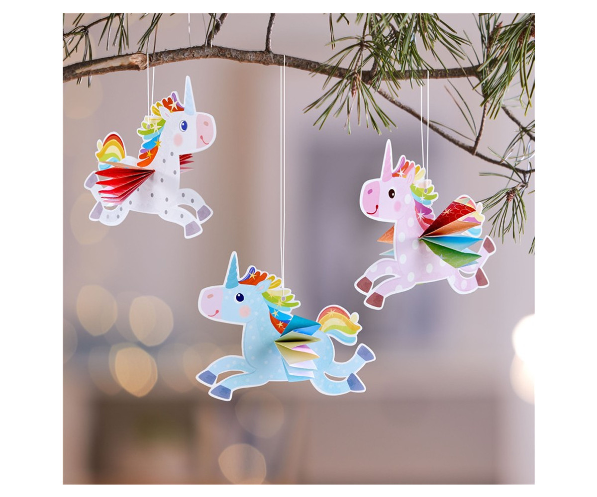 Set Creativo Aprender a Plegar Unicornios Voladores