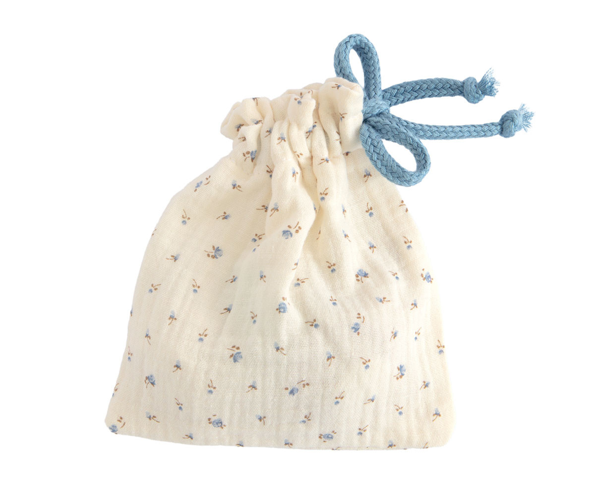 Portachupetes Flor Azul