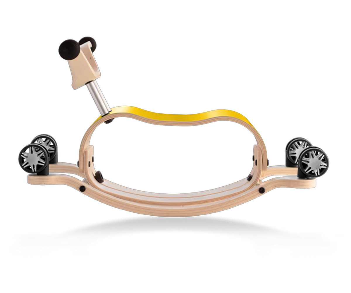 Dondolo Primi passi Mini-Flip Racer 360° Giallo