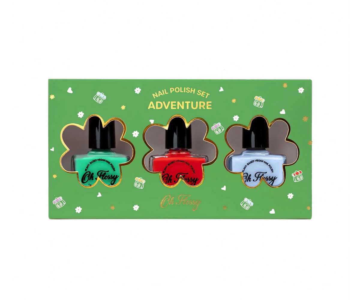 3 Esmaltes de Uñas Oh Flossy Adventure