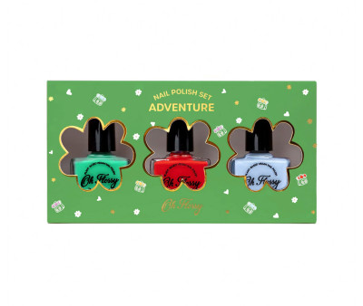 3 Esmaltes de Uñas Oh Flossy Adventure