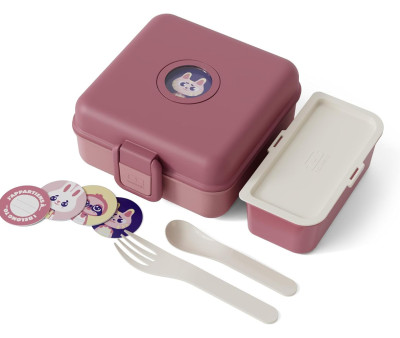 Lunch Box Snacky Pink Blush