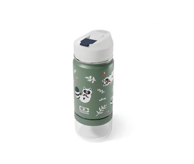 Botella Acero MB Twisty Mapache