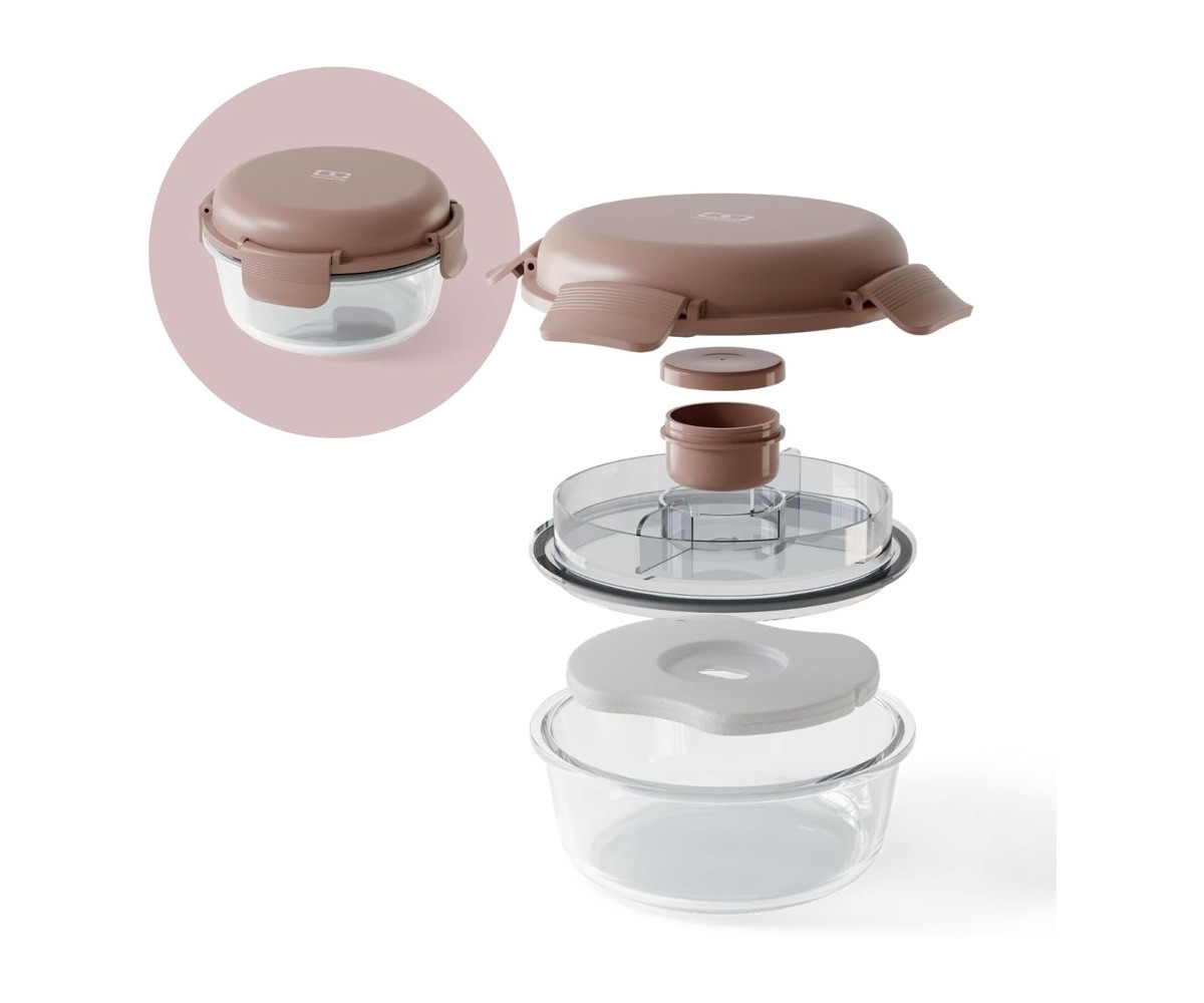 MB Taper Redondo Vidrio Sunny Pink Moka