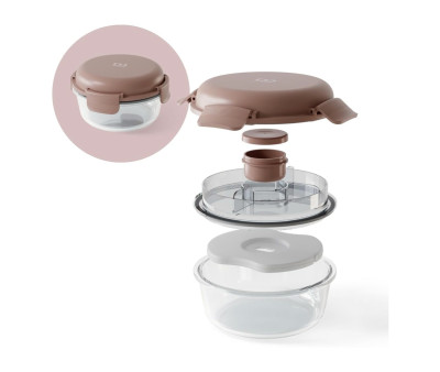 MB Taper Redondo Vidrio Sunny Pink Moka