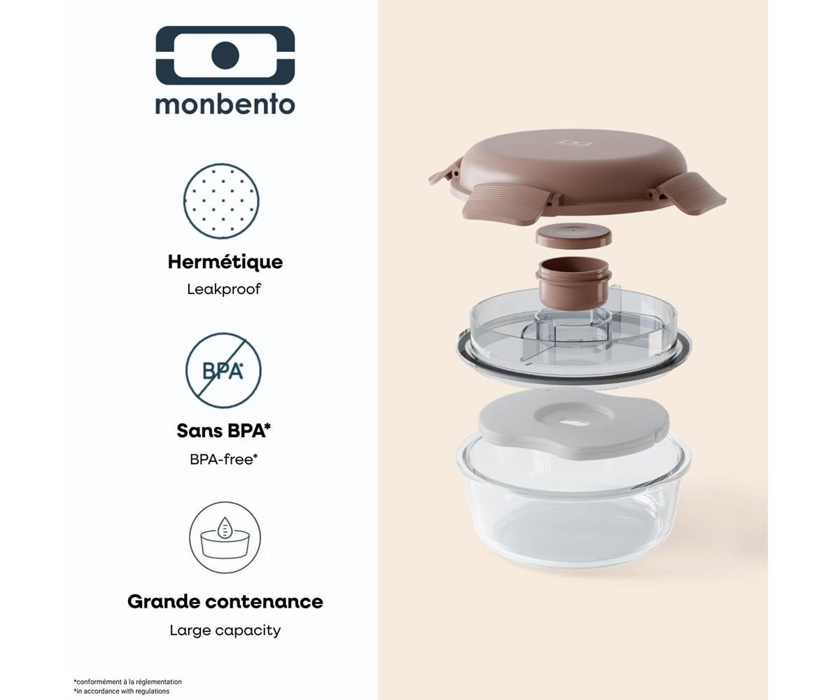 MB Taper Redondo Vidrio Sunny Pink Moka