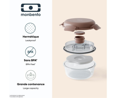 MB Taper Redondo Vidrio Sunny Pink Moka