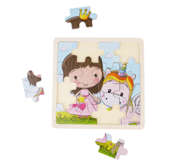 Puzzle de Madera Cuadrado Lillie & Ellie