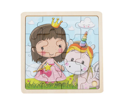Puzzle de Madera Cuadrado Lillie & Ellie
