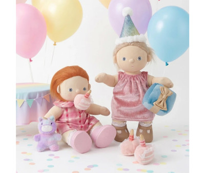 Conjunto Happy Birthday para Muñeco Dinkum