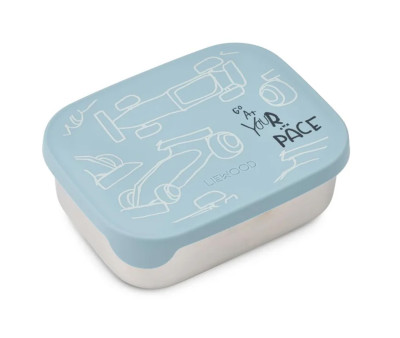 Caja de Almuerzo Arthur Race Cars/Beach blue