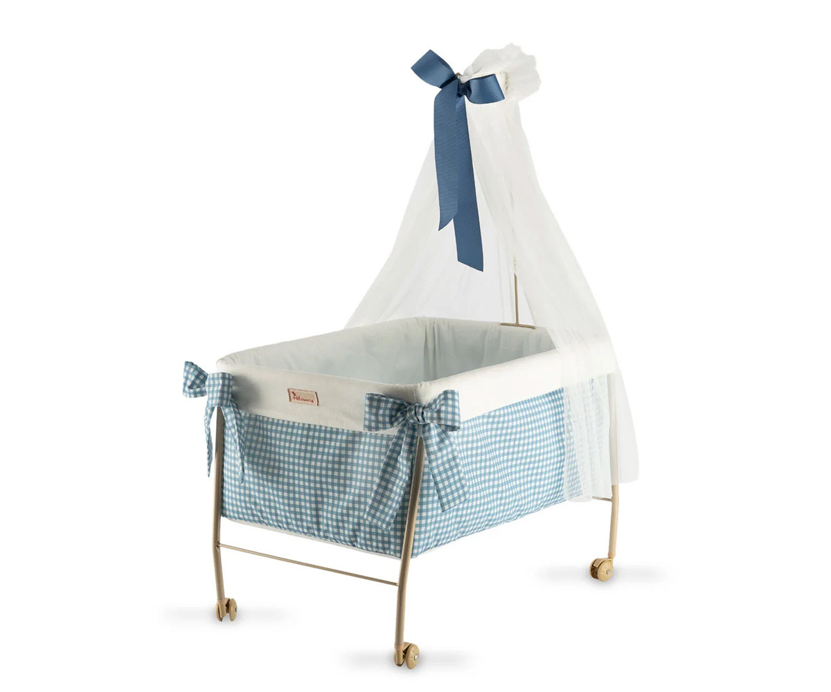 Cuna con Dosel para Muñecas Colección Noel
