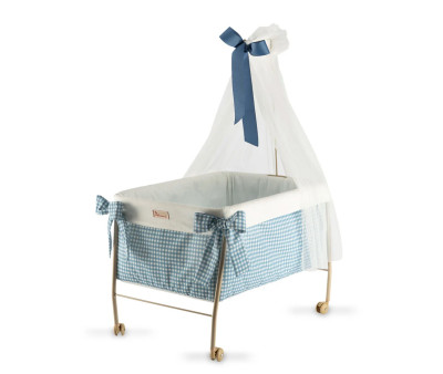 Cuna con Dosel para Muñecas Colección Noel