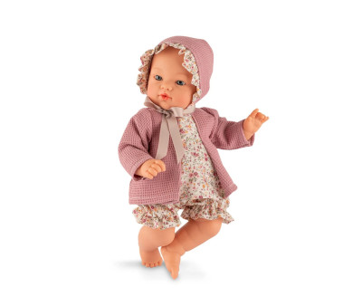Muñeco Koke Cunjunto Camisola, Pololo y Capota Fresa