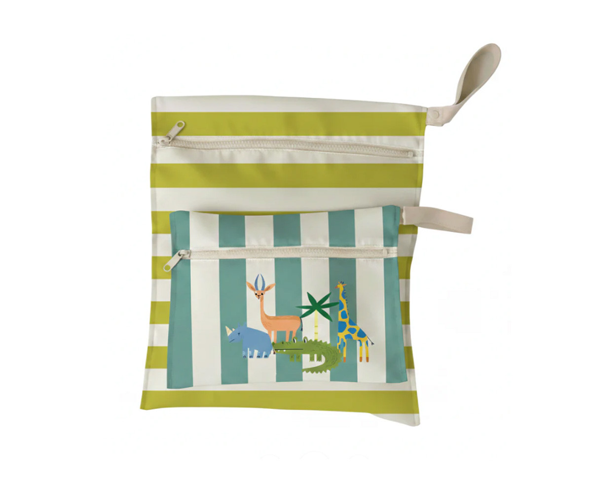 Set de 2 Bolsas Impermeables Croc Rock