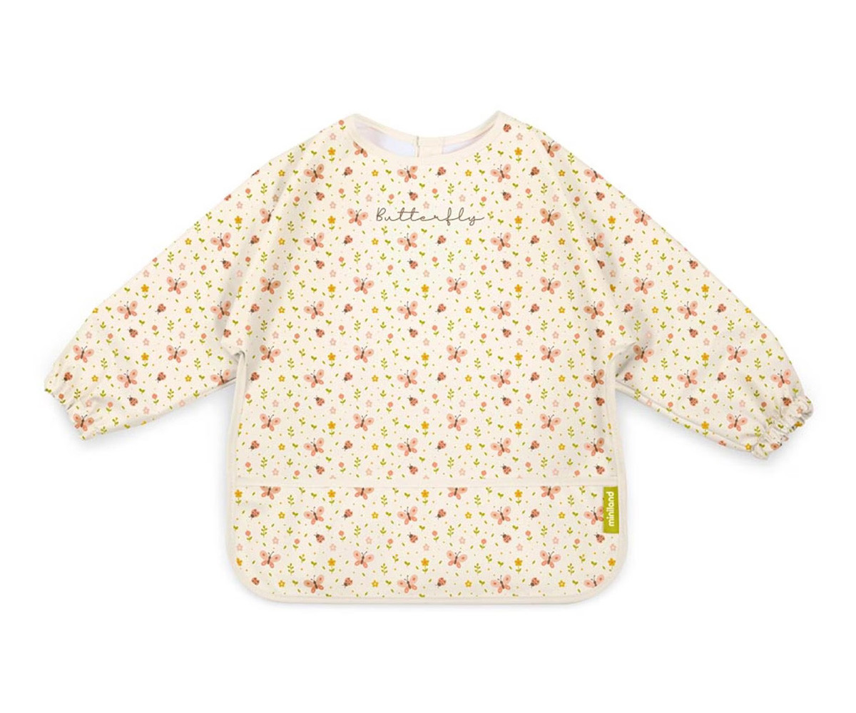 Babero Impermeable con Mangas Butterfly