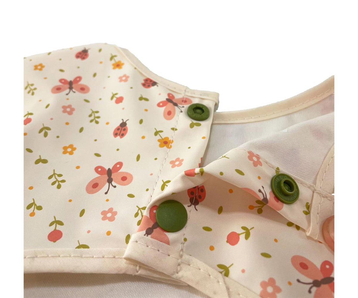 Babero Impermeable con Mangas Butterfly