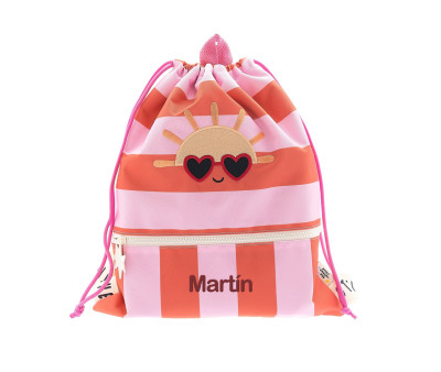 Mochila Infantil con Cordón Club Soleil Personalizable
