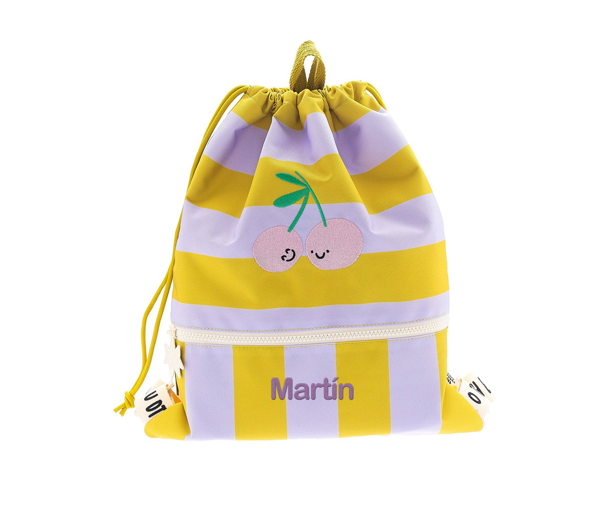 Mochila Infantil con Cordón Cherry Pop Personalizable