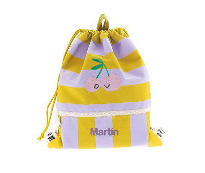 Mochila Infantil con Cordón Cherry Pop Personalizable