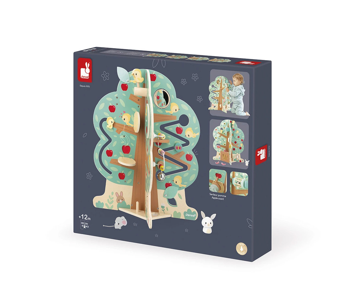 Árbol Multiactividades de Madera 20 Juegos