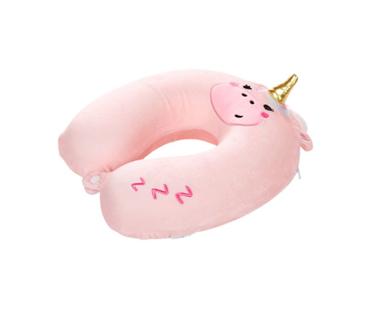 Almohada de Viaje Kids con Memoria de Forma Relaxeazzz El Unicornio Adoramals
