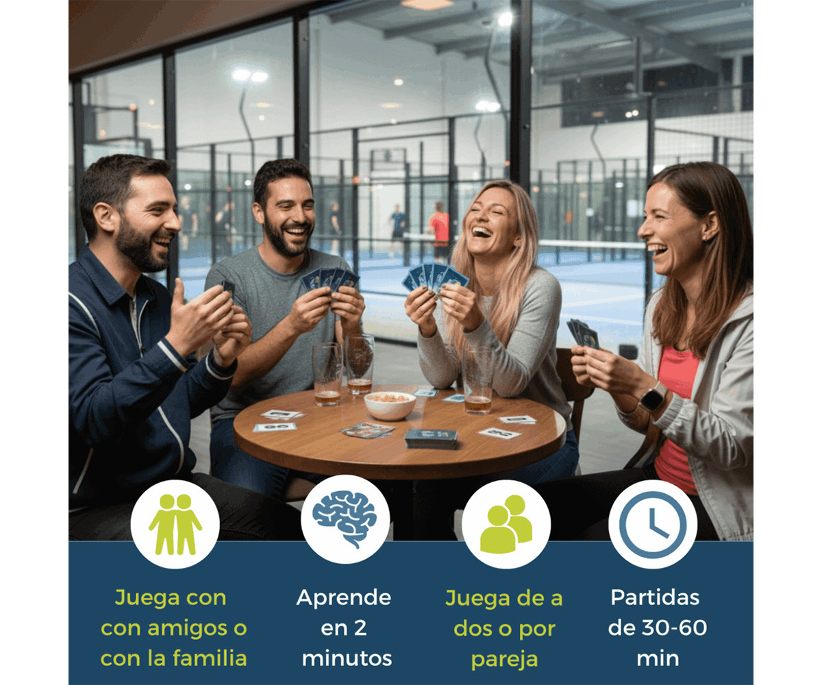 Juego de Cartas Padel in House