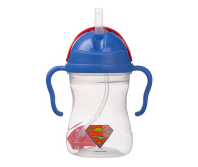 Taza con Pajita Flexible Superman