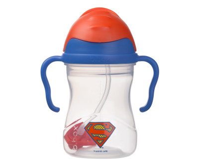 Taza con Pajita Flexible Superman