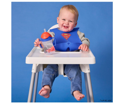 Taza con Pajita Flexible Superman