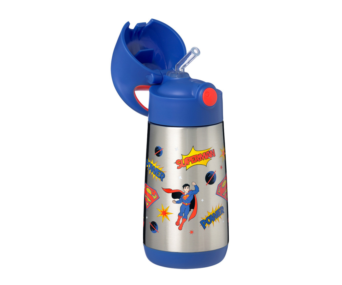 Botella Térmica con Pajita 350 ml Superman