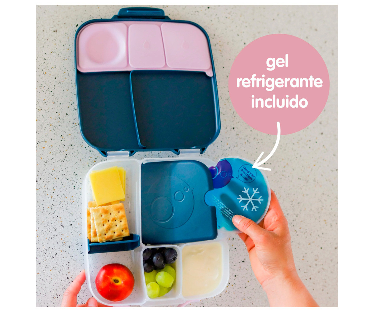 Caja Almuerzo con Gel Refrigerante Lunchbox Night Vision