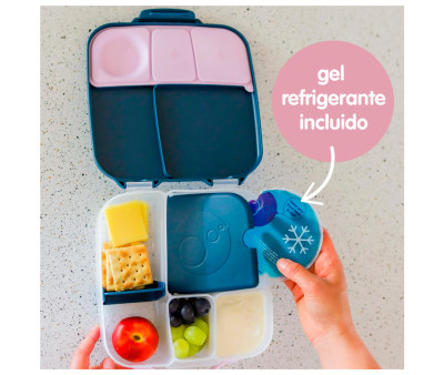 Caja Almuerzo con Gel Refrigerante Lunchbox Night Vision