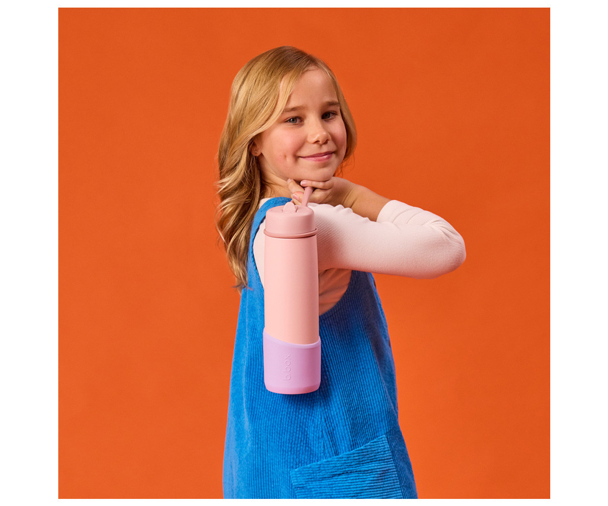 Botella Térmica con Boquilla Plegable y Asa 690ml Blush Crush